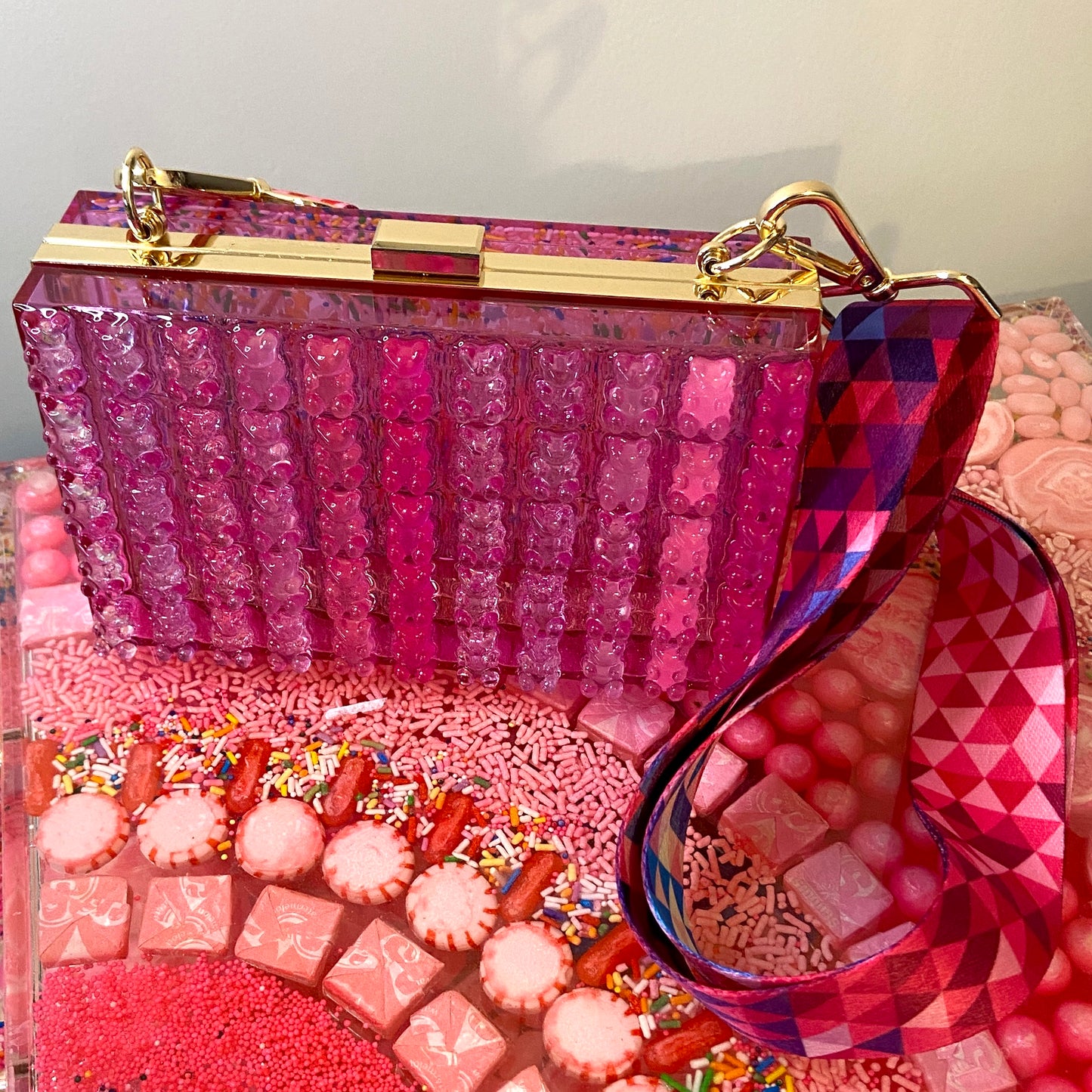 "Berry Jealous" - Faux Gummy Purse