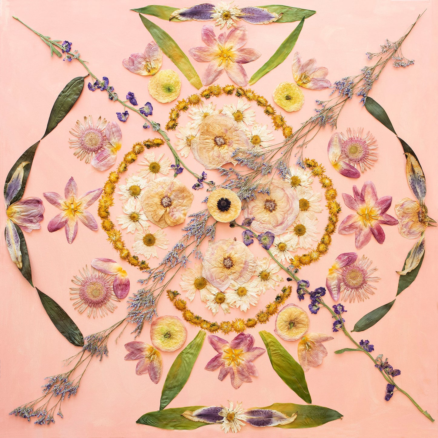 "Summer Garden" Limited Edition Silk Scarf
