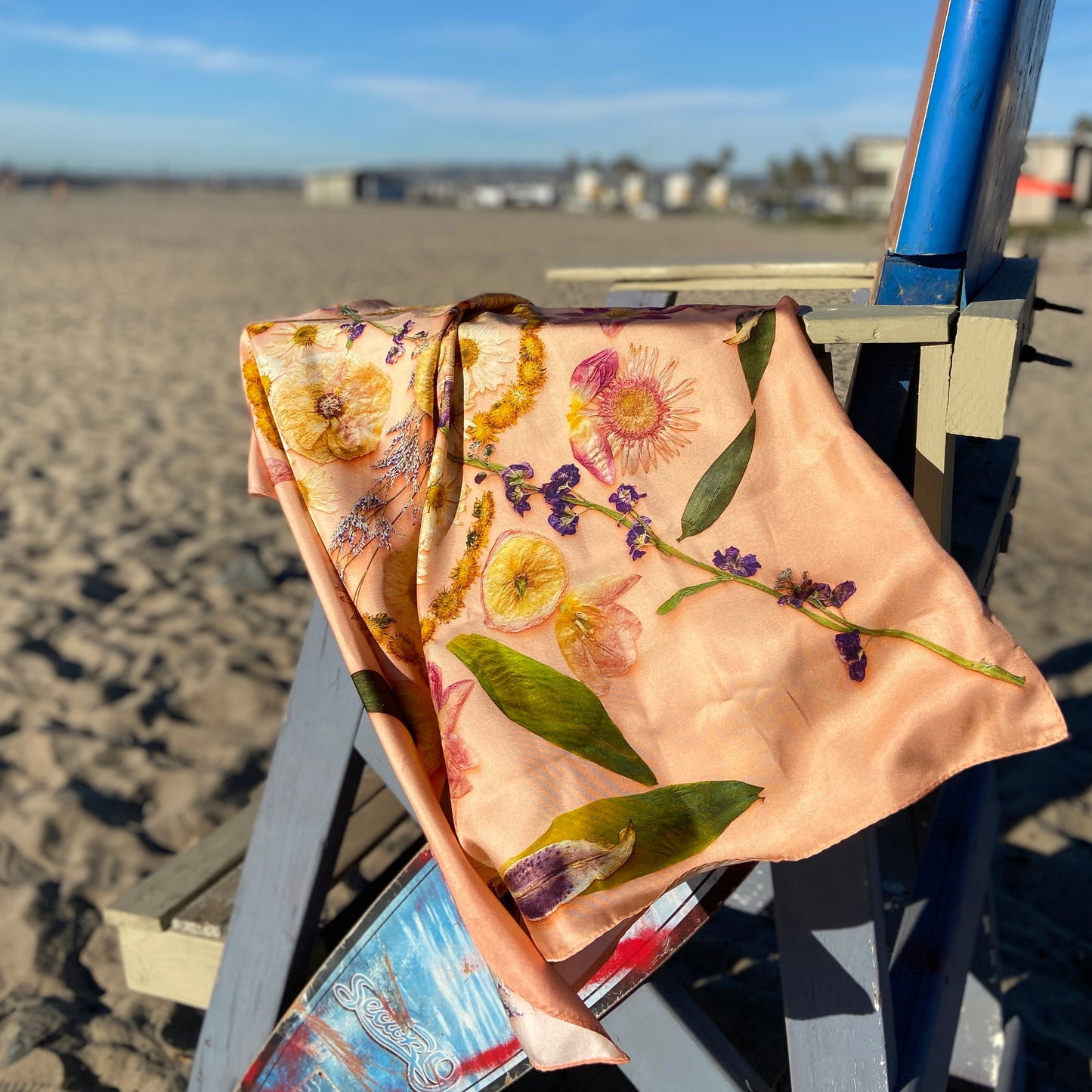 "Summer Garden" Limited Edition Silk Scarf