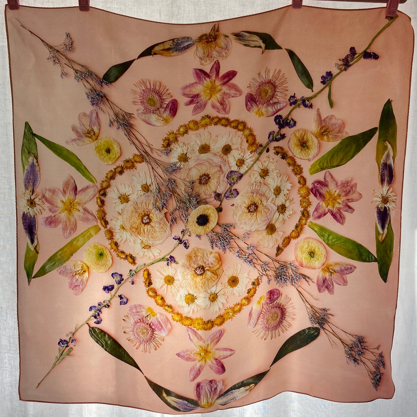 "Summer Garden" Limited Edition Silk Scarf