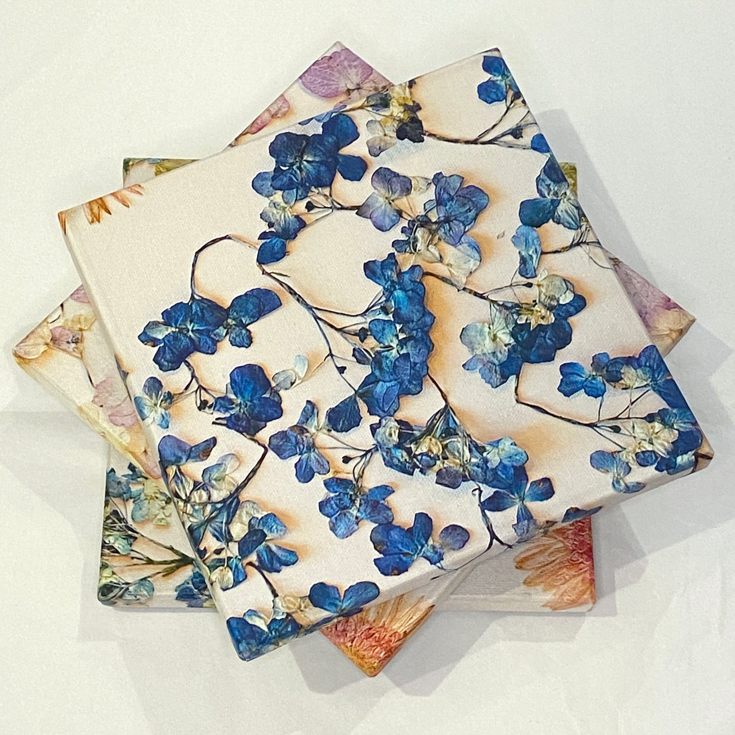 "Hydrangea Ombre" Limited Edition Silk Scarf