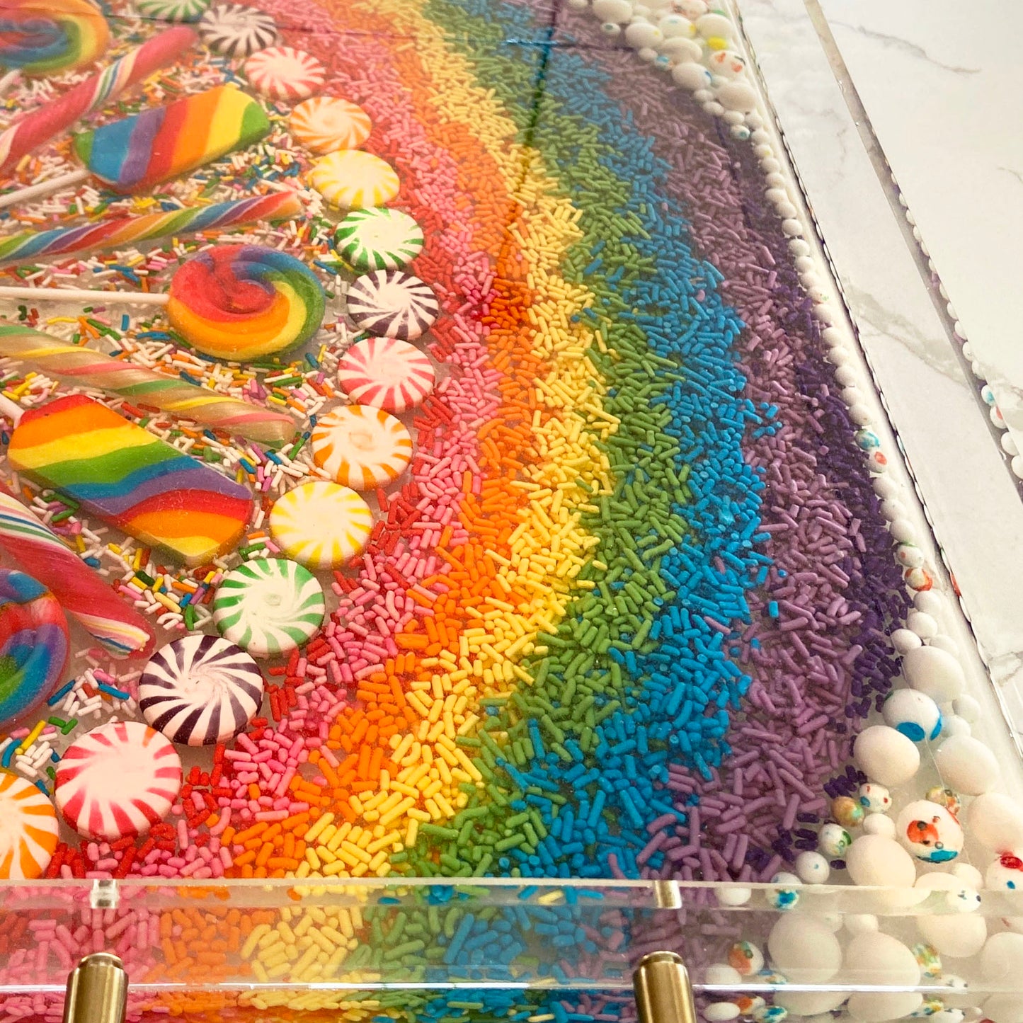"Rainbow Road" Candy Tray