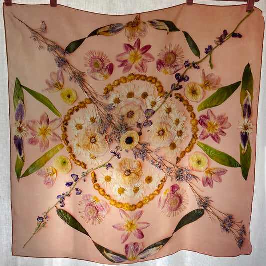 "Summer Garden" Limited Edition Silk Scarf